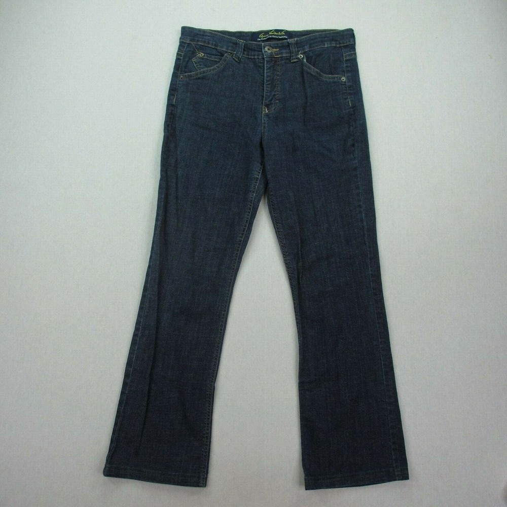 CC - Gloria Vanderbilt Blue Denim Jeans Women 10 High Rise Dark Wash Stretch